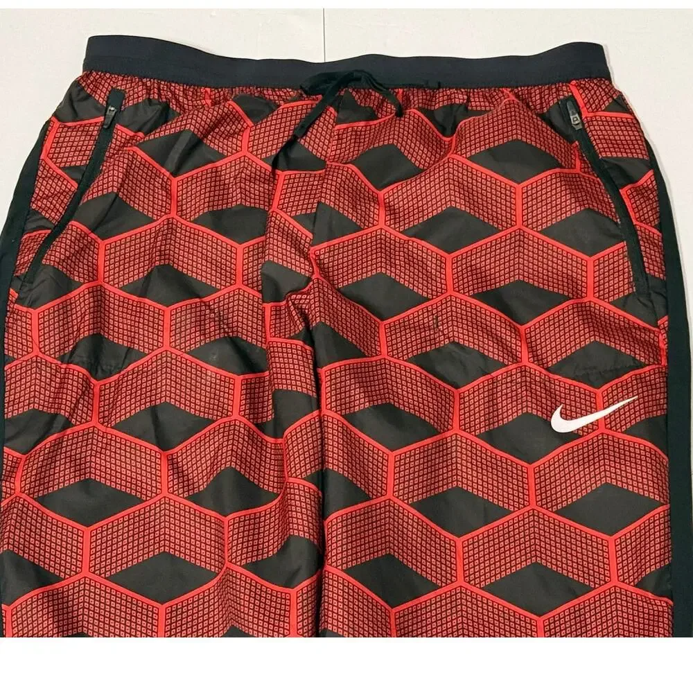 Nike Shieldrunner Team Kenya Track Pants, Red & Black, Size L
